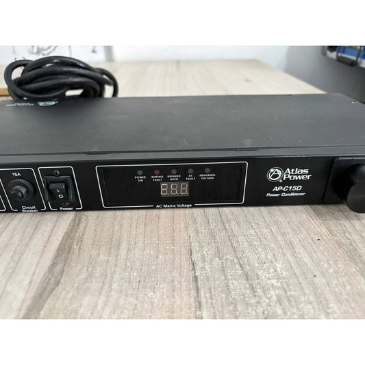 Acondicionador De Corriente Atlaspower Apc15d Tipo Furman