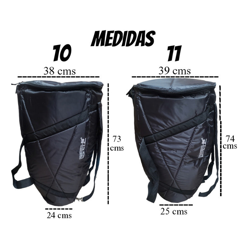 Funda Para Congas 10 Y 11  Impermeable Reforzada