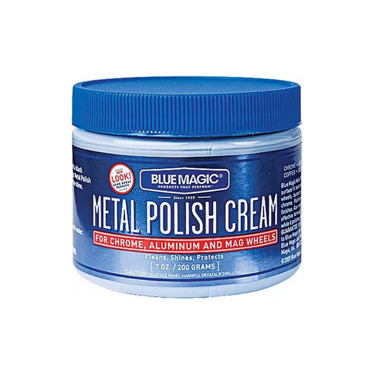 Blue Magic Crema Pulidora Metales Limpia Brilla Protege 198g
