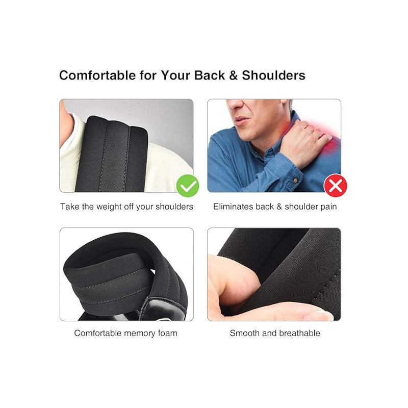 Lekato Correa Para Bajo O Guitarra Profecional Negro Liso