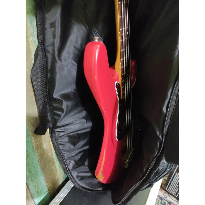 Funda Reforzada Para Bajo Eléctrico Impermeable Forro