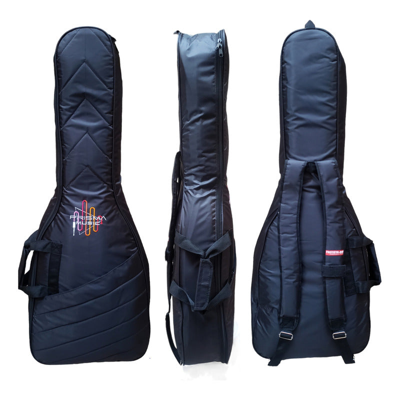 Funda Reforzada Impermeable Para Docerola O Guitarra Texana
