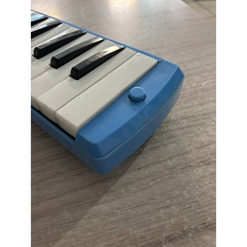 Melodica Escolar 32 Teclas Estuche Rigido Melody Azul