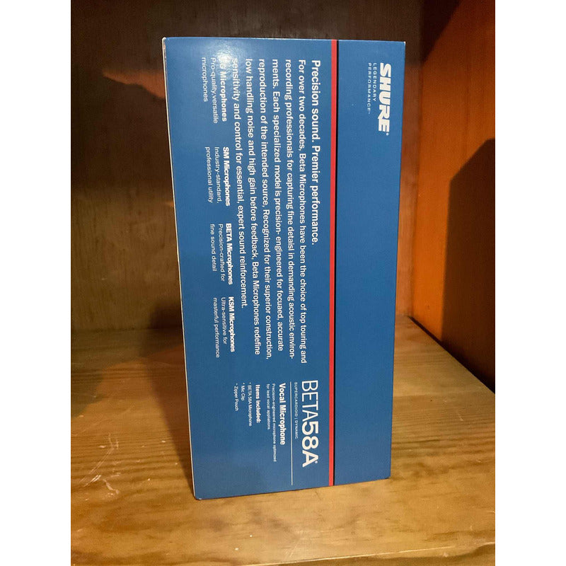 Micrófono Para Voces Shure Beta58a