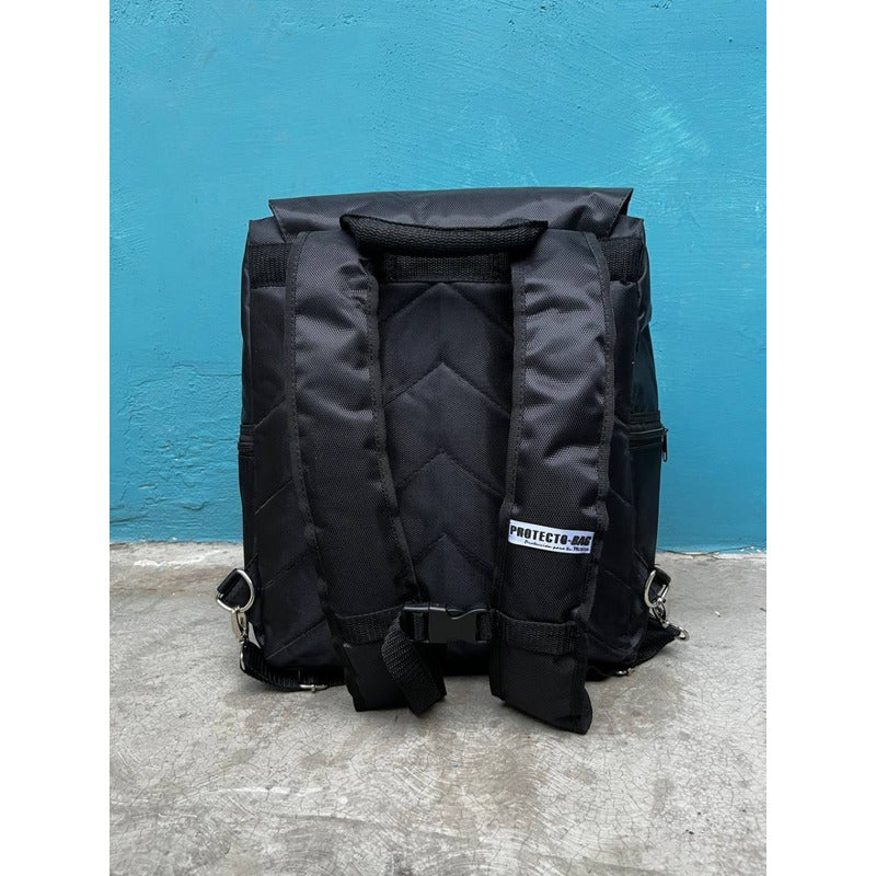 Funda Reforzada Tipo Mochila Para Acordeón Hohner De Botones