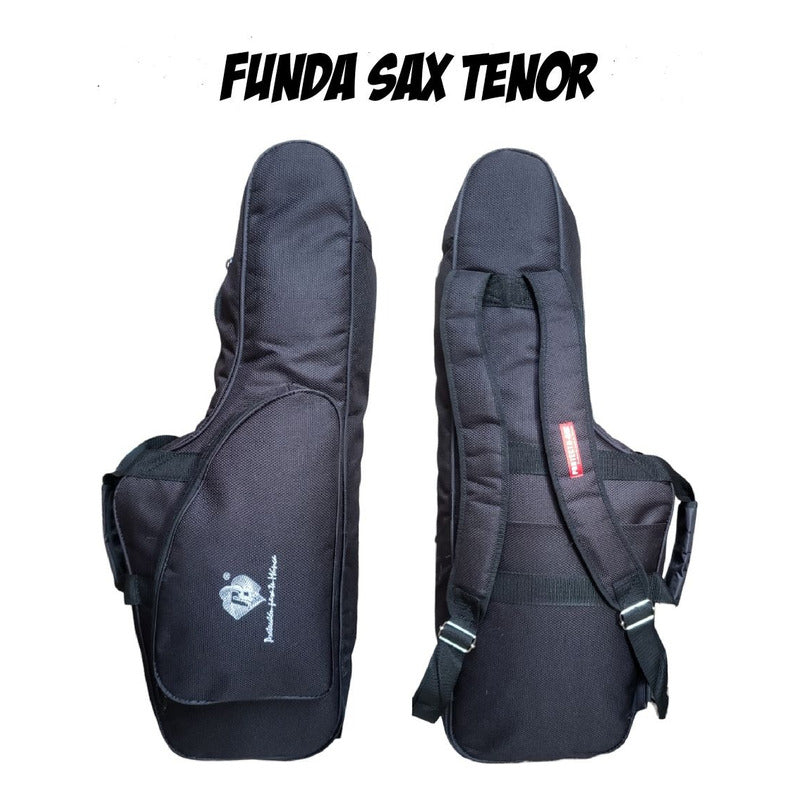 Funda Impermeable Reforzada Para Saxofón Tenor Negra