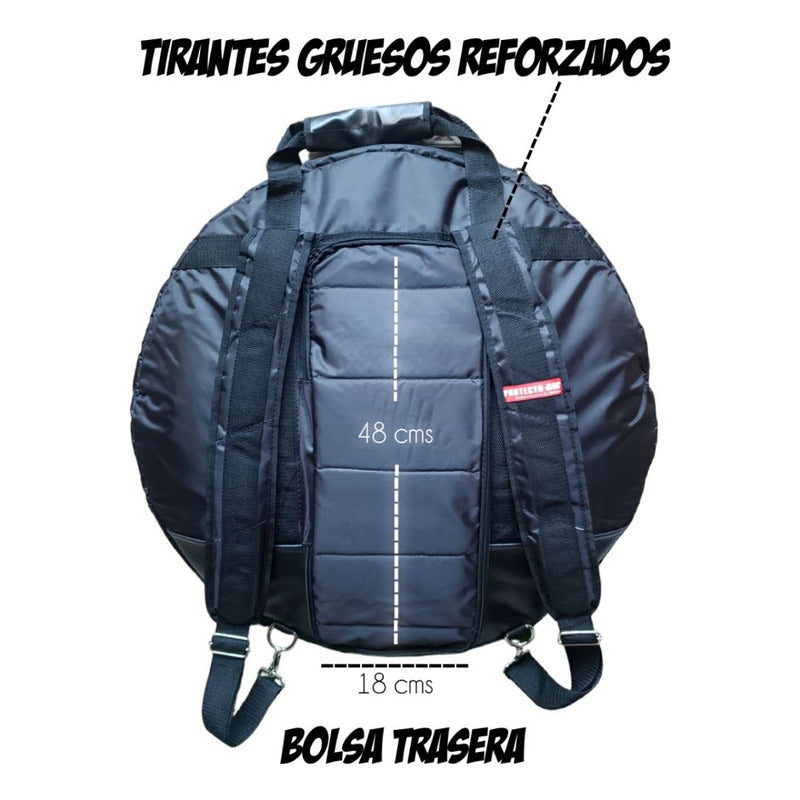 Funda Para Platillos De Batería 24 Pulgadas Reforzada