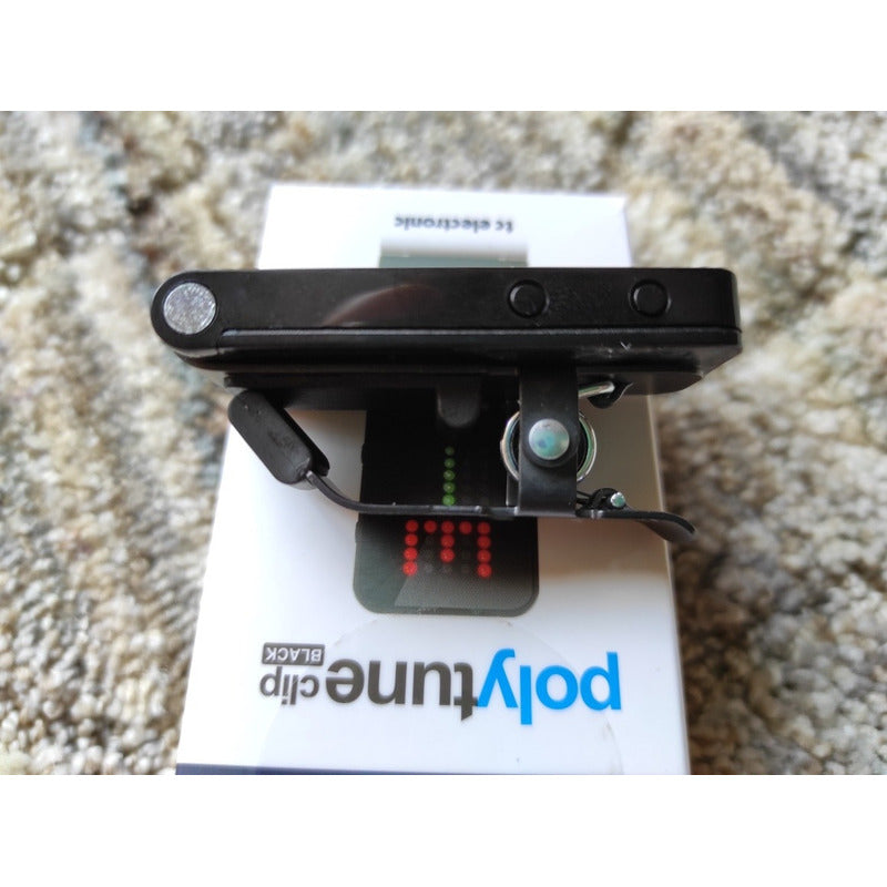 Afinador Polytune Clip Black Tc Electronic Sin Uso Msi