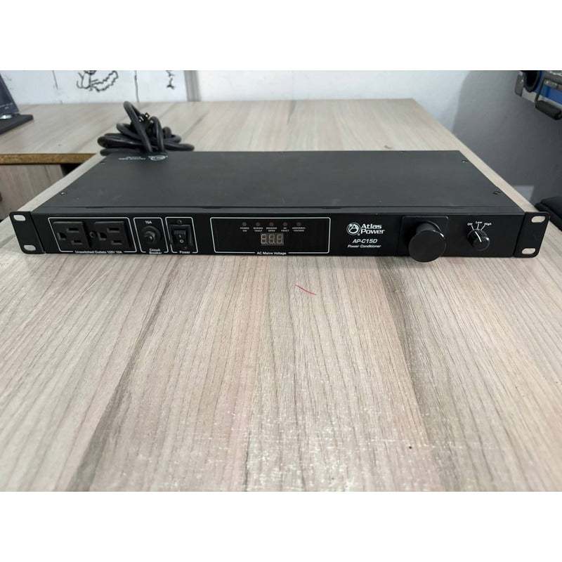 Acondicionador De Corriente Atlaspower Apc15d Tipo Furman