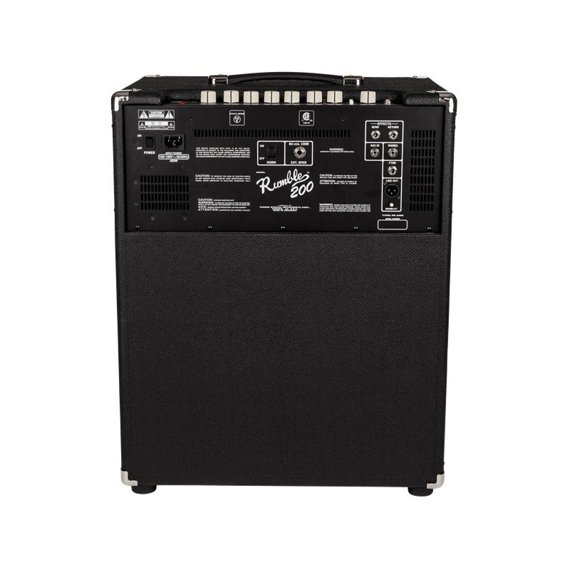 Amplificador Combo Para Bajo Fender Rumble 200 Nuevo 1x15