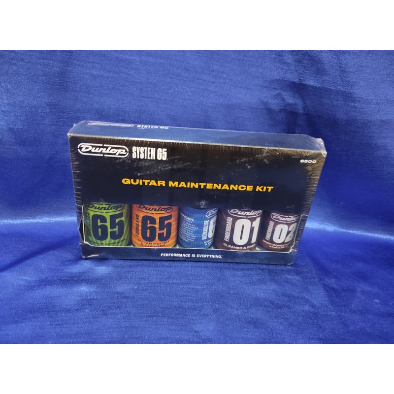 Kit 5 Piezas De Limpieza Para Guitarra Bajo Eléctrico Dunlop