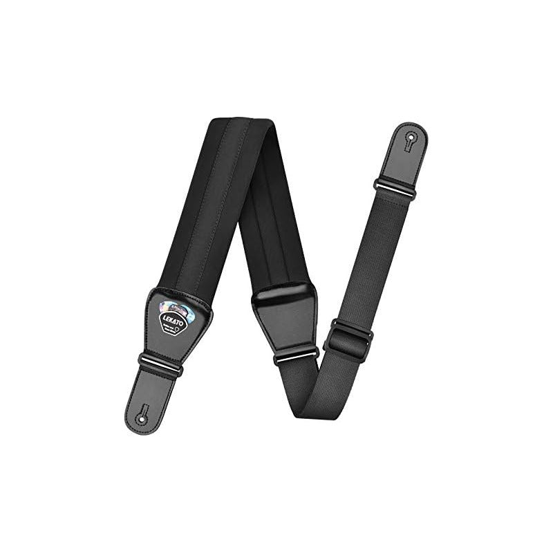 Lekato Correa Para Bajo O Guitarra Profecional Negro Liso