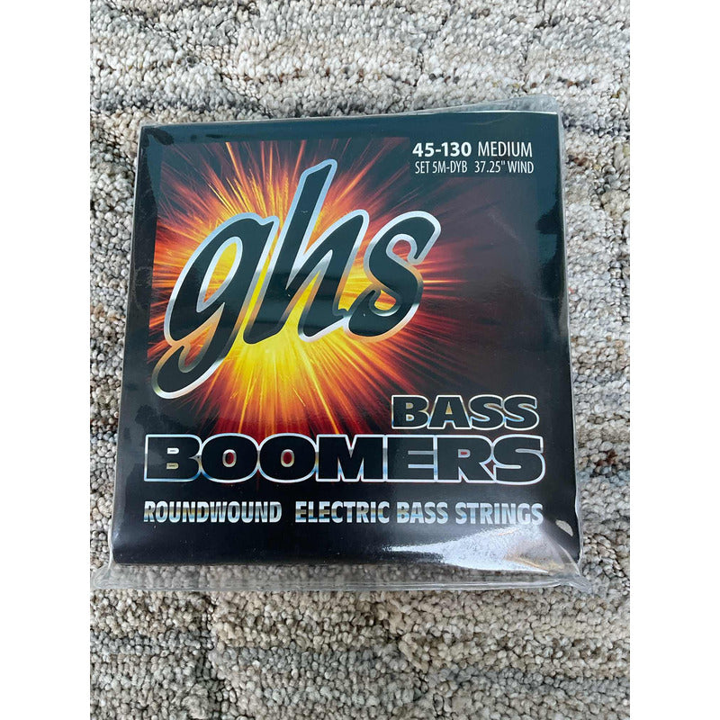 Cuerdas Para Bajó Eléctrico Ghs Bass Boomers 45 130