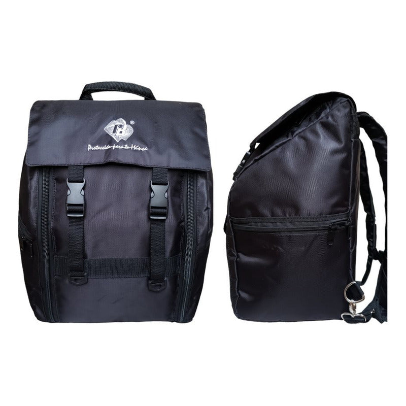 Funda Reforzada Tipo Mochila Para Acordeón Hohner De Botones