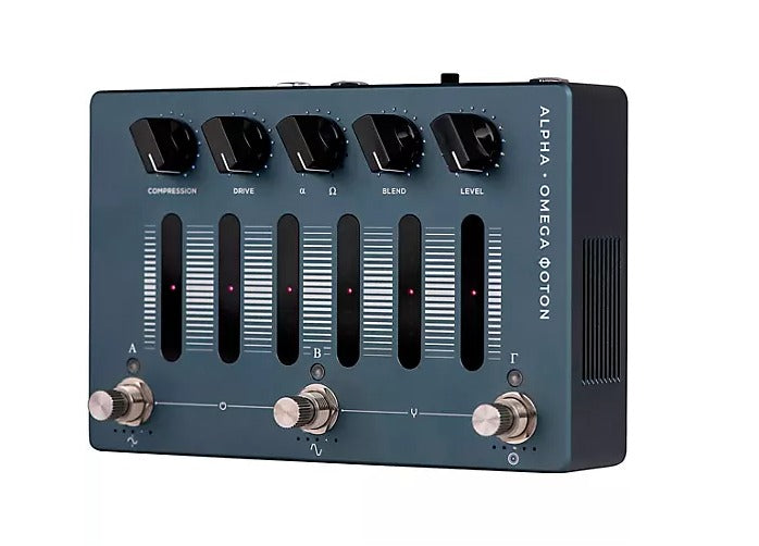 Pedal de efectos para bajo Darkglass Alpha-Omega Photon, color azul