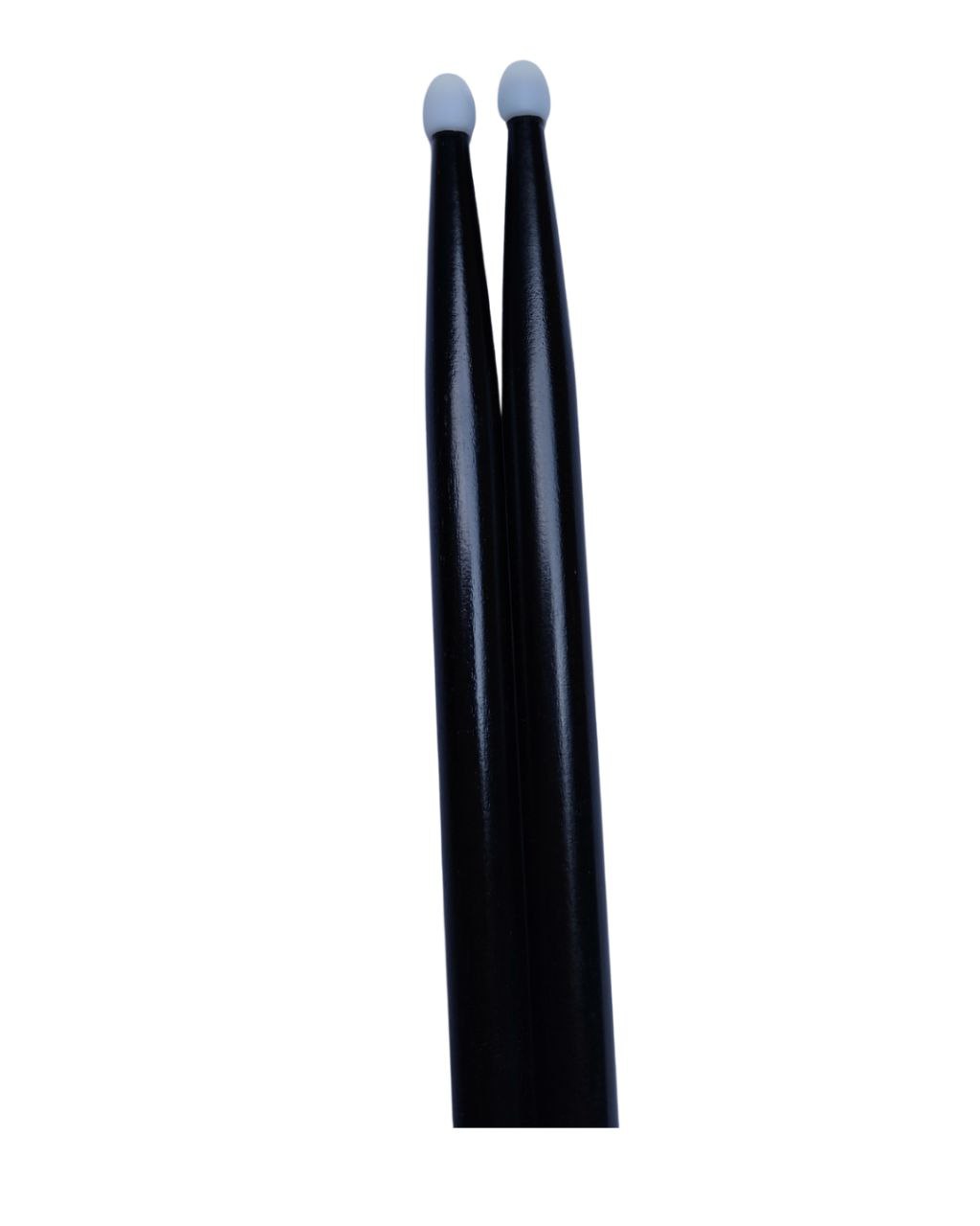 3 pares Pack de Baquetas para Batería 2BN RMV, Punta de Nylon, Negro, Profesionales drumsticks black baqueta Equilibrada, comodas, acabado antiderrapante