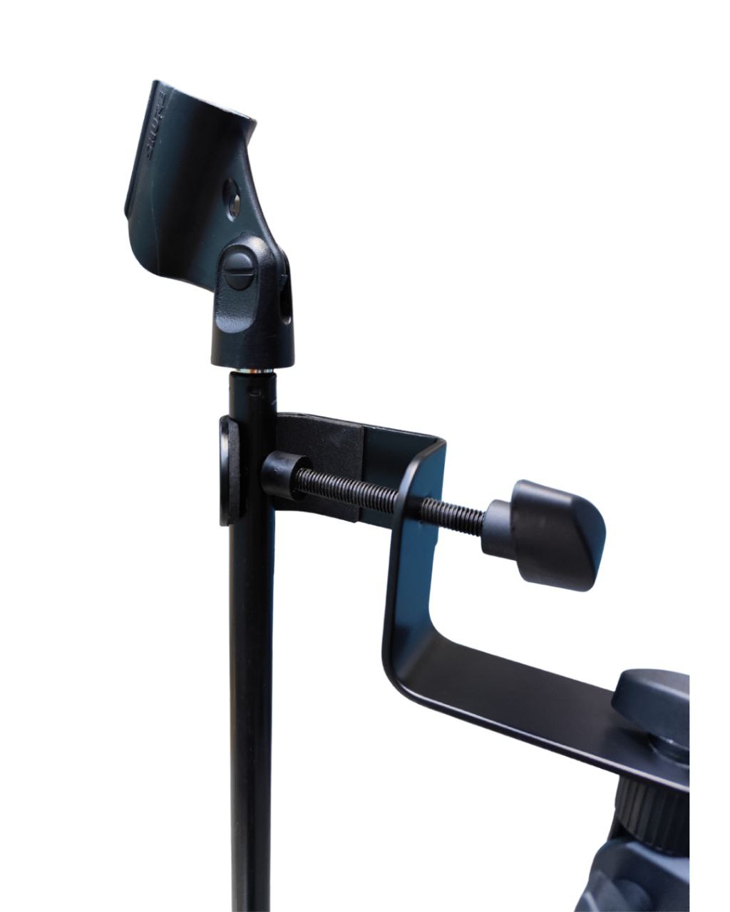 Soporte Universal para iPad O Tablet-Adaptable A Base DE MICROFONO O TRIPODE DE ALGUN Otro Tipo -Ajustable Y Resistente