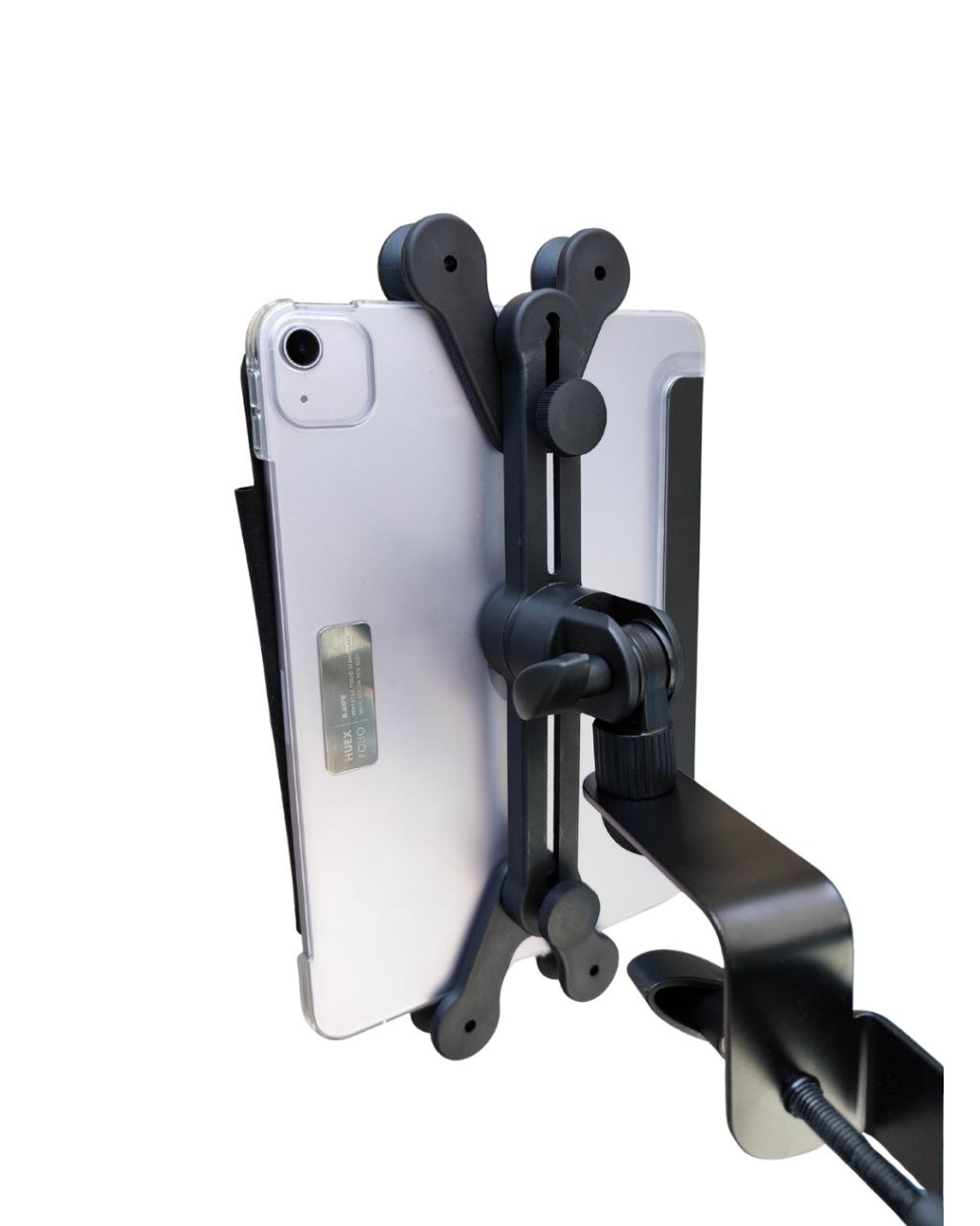 Soporte Universal para iPad O Tablet-Adaptable A Base DE MICROFONO O TRIPODE DE ALGUN Otro Tipo -Ajustable Y Resistente