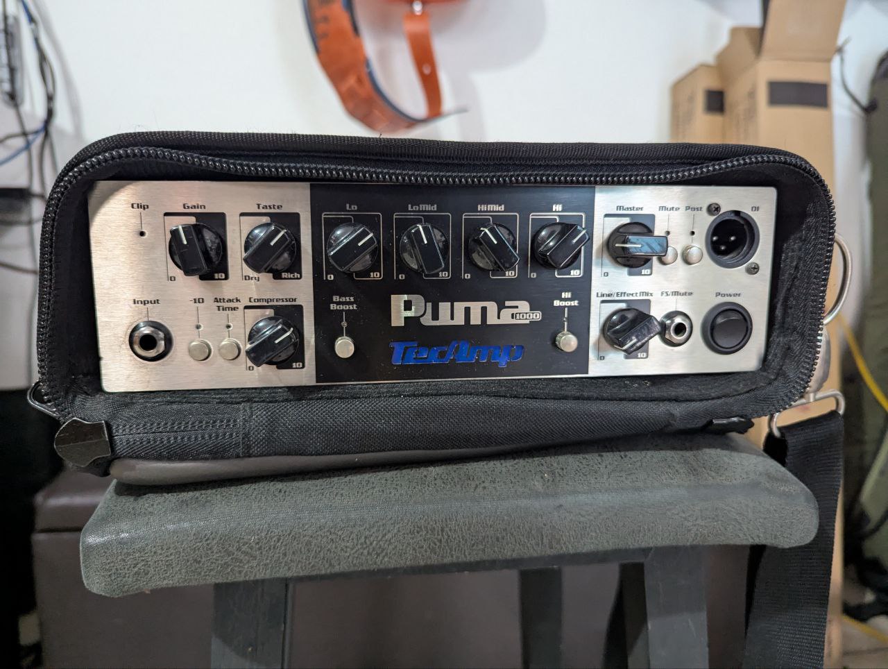 Amplificador Para Bajo Eléctrico Puma 1000 Tecamp