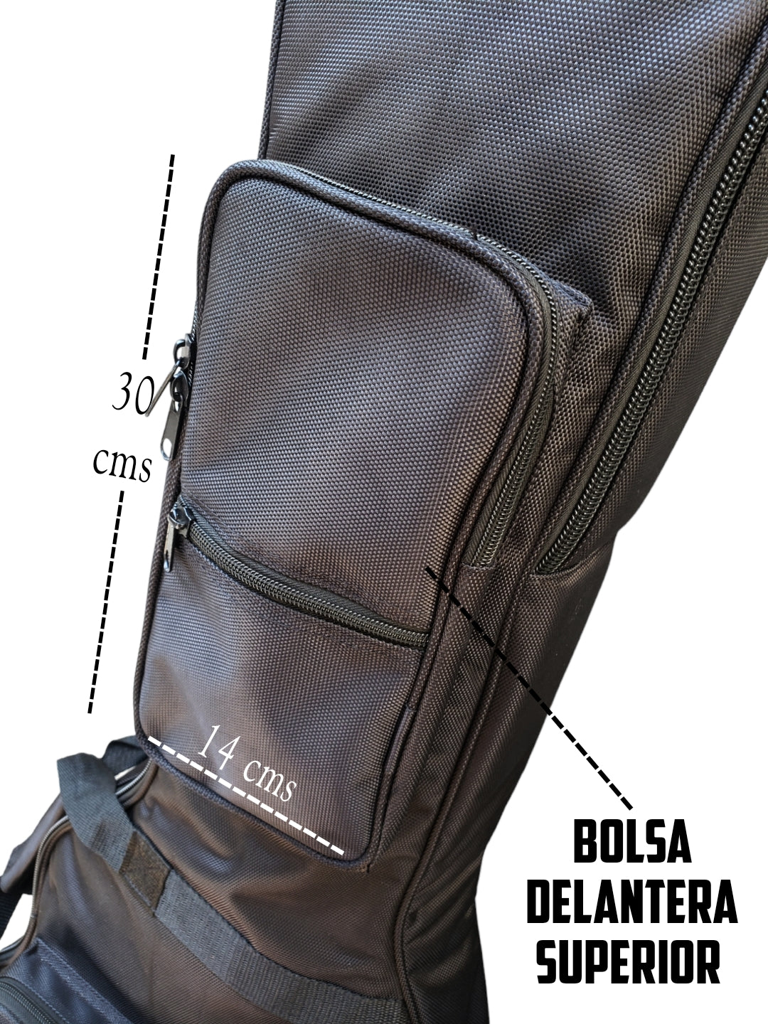 Funda Para Guitarra Electrica 335 Semi Hollow Gipson Ibañez Negro