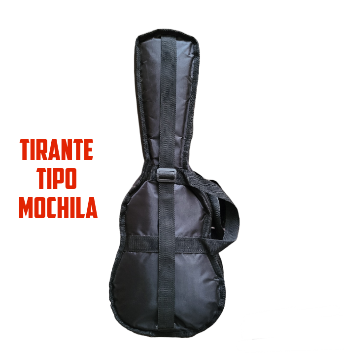 FUNDA PARA UKULELE SOPRANO IPERMEABLE REFORZADA USO RUDO