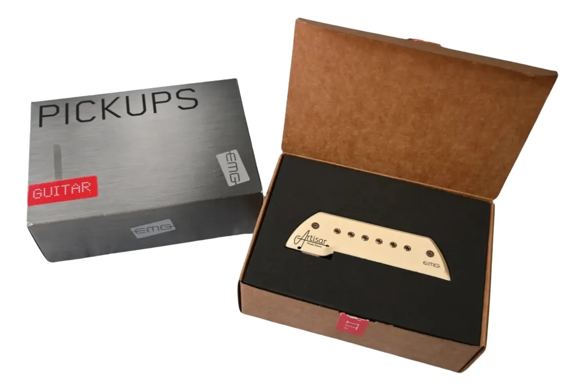 Pastilla Emg Para Bajoquinto O Bajosexto O Guitarra Color Beige