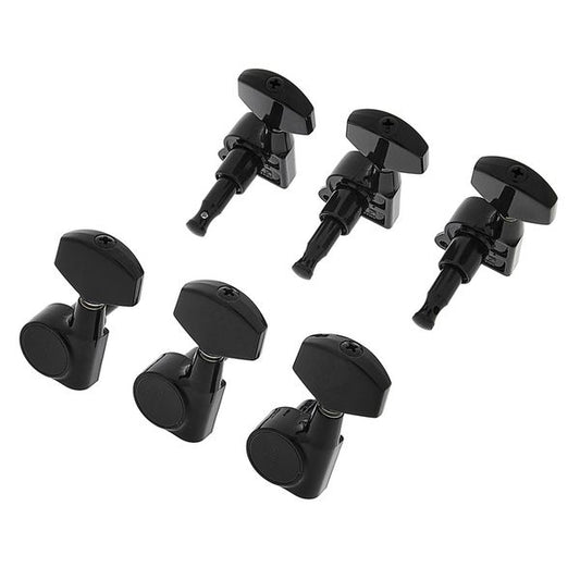 Clavijas Para Guitarra Gotoh SG381 Black 3+3 1:16 01