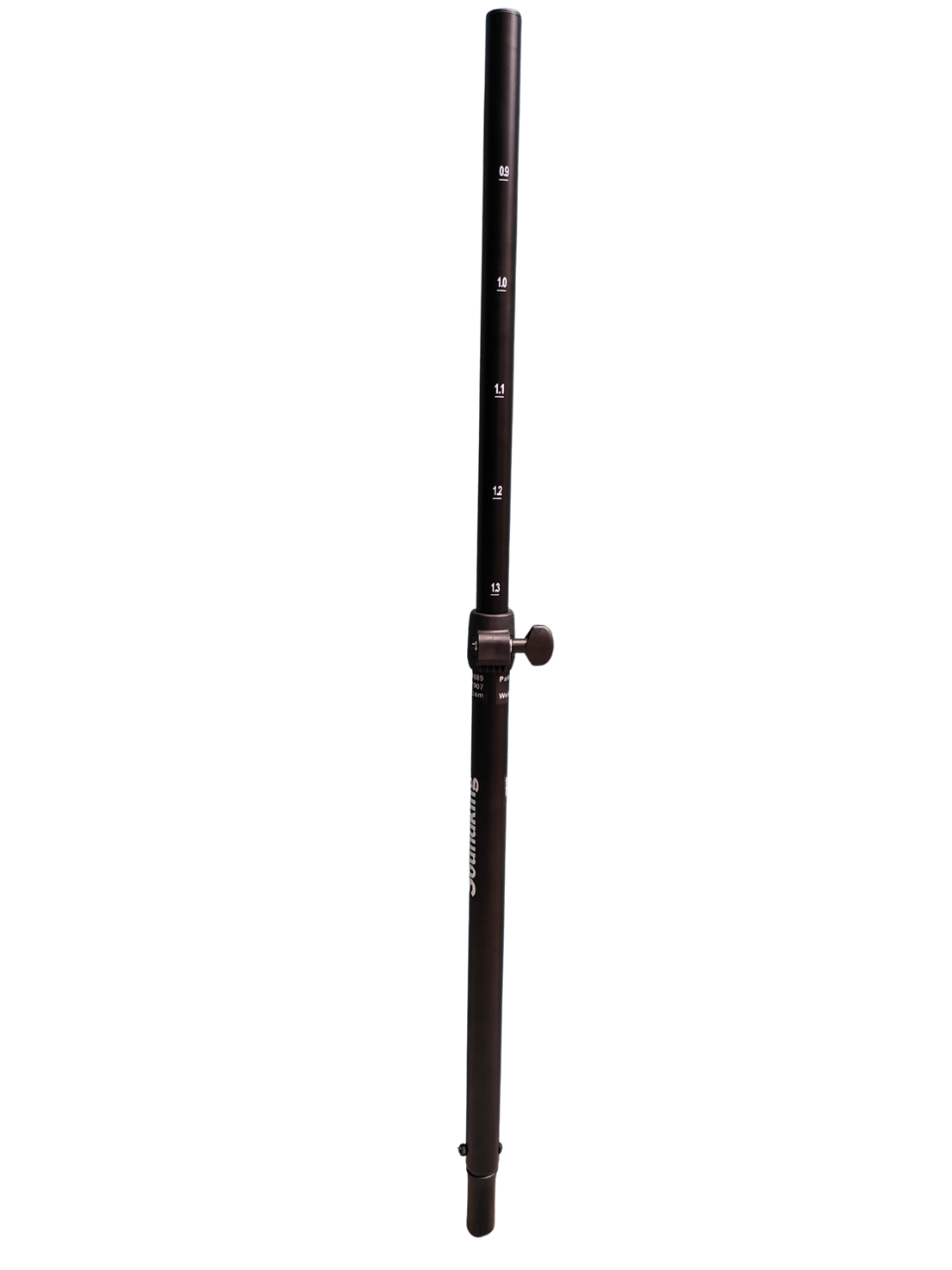 Soundking Poste/Acople para Bafle y Subwoofer Tubo de Montaje Ajustable, Acople Hidráulico, Compatible con Bocinas Profesionales Altura Máxima. 130 cm
