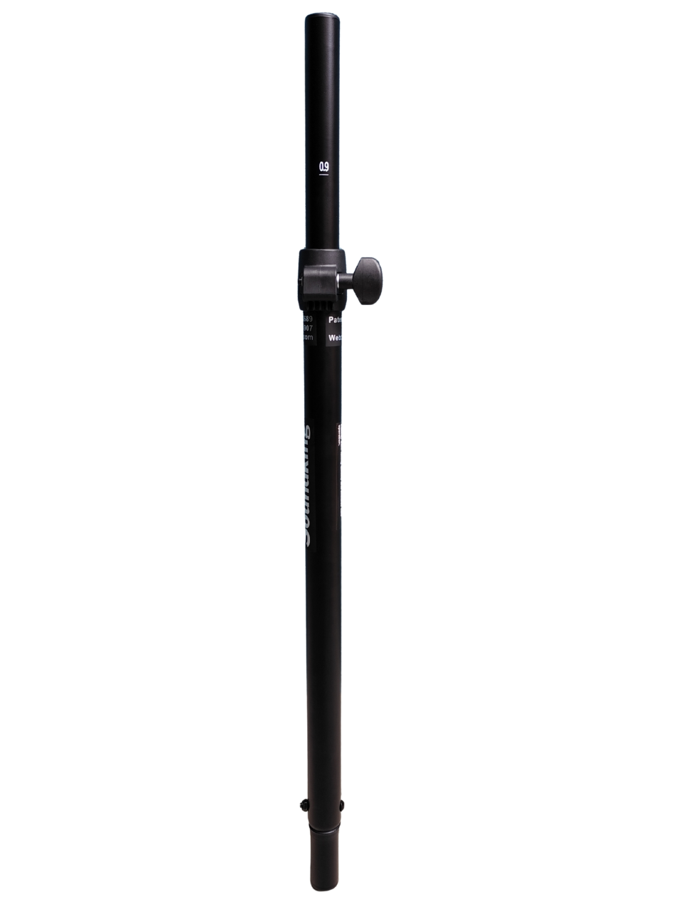 Soundking Poste/Acople para Bafle y Subwoofer Tubo de Montaje Ajustable, Acople Hidráulico, Compatible con Bocinas Profesionales Altura Máxima. 130 cm