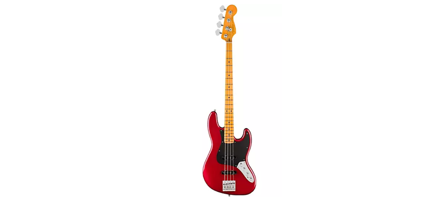 Fender American Ultra II Jazz Bass Maple Fingerboard Sinister Red