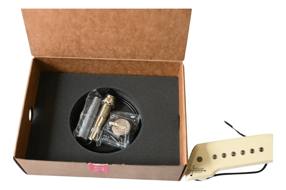 Pastilla Emg Para Bajoquinto O Bajosexto O Guitarra Color Beige