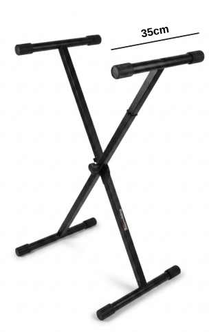 Base desmontable Para Teclado Soundking Df002 Soporte Tipo X Stand