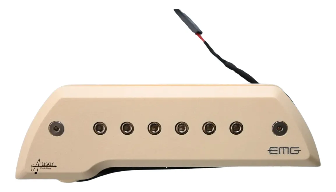 Pastilla Emg Para Bajoquinto O Bajosexto O Guitarra Color Beige