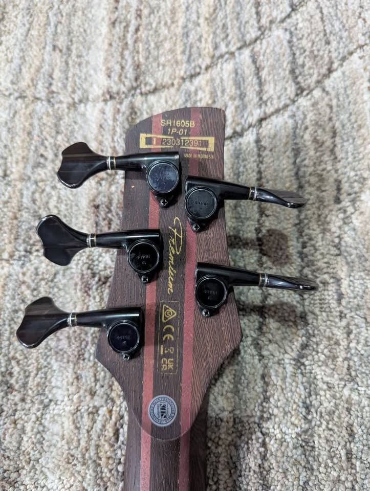 Bajo elecrico 5 cuerdas ativo Premium Ibanez SR1065B (USADO)