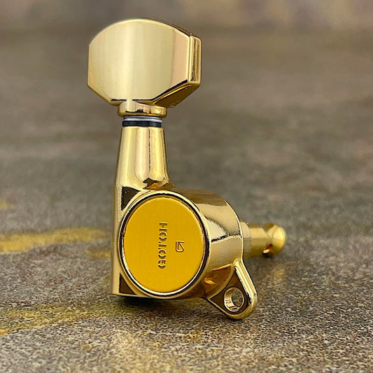 Clavijas Para Guitarra Gotoh Sg381 Gold 6 En Línea 1:16
