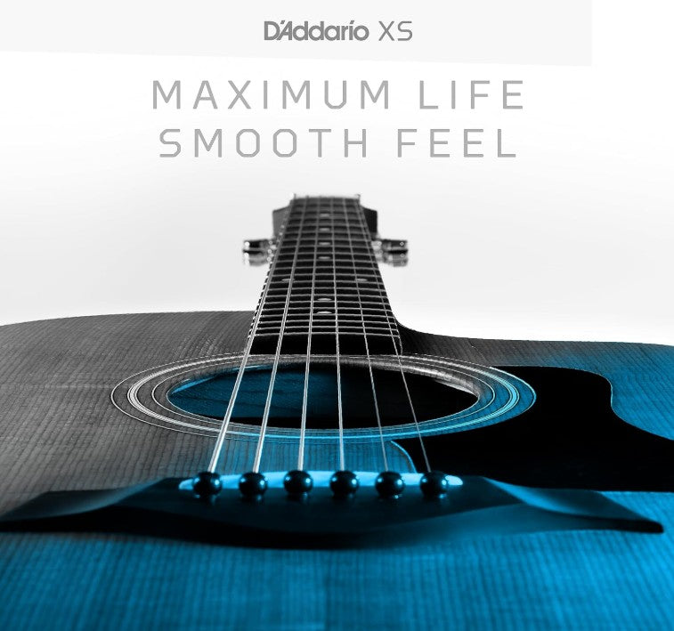 D'Addario | XS Phosphor Bronze | Cuerdas para Bajo Quinto Taylor | Calibre 26-78 | Bronce Fosforado con Recubrimiento | XSAPB2678