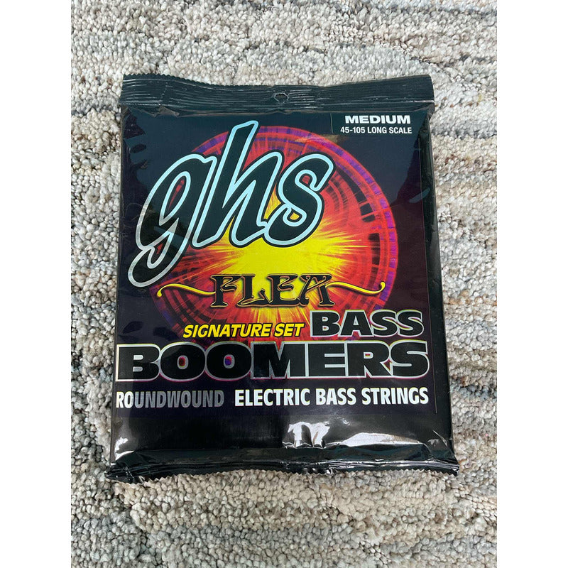 Cuerdas Para Bajó Ghs Flea Signature Boomers Bass 45 105 Msi