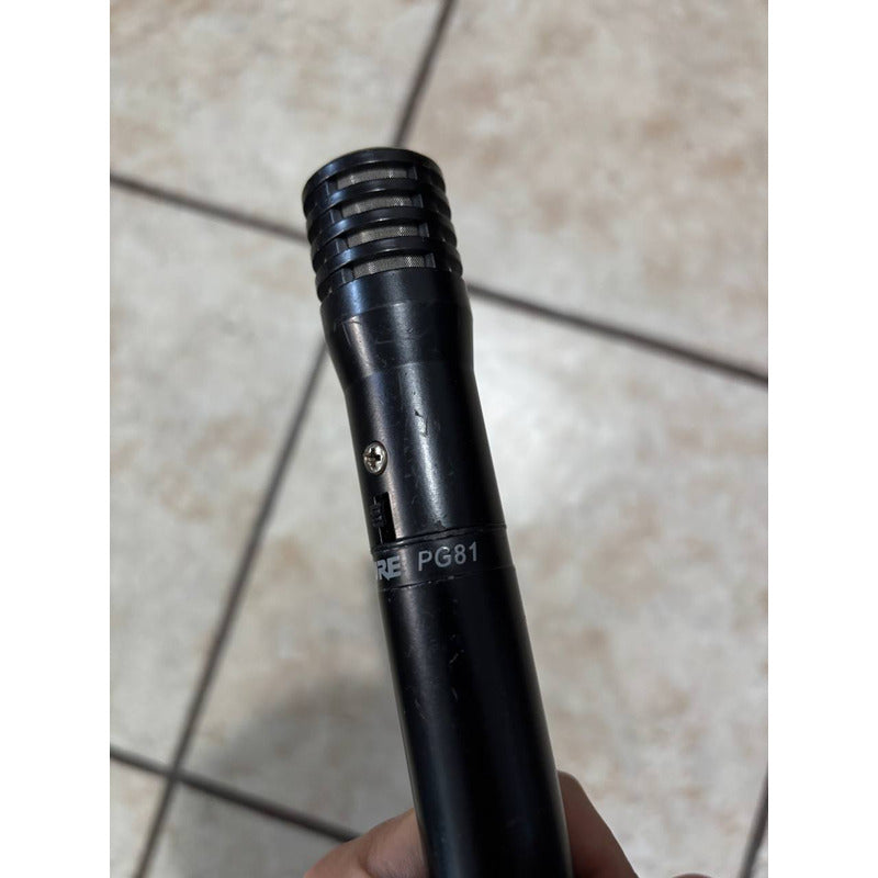 Micrófono De Condensador Shure Pg81