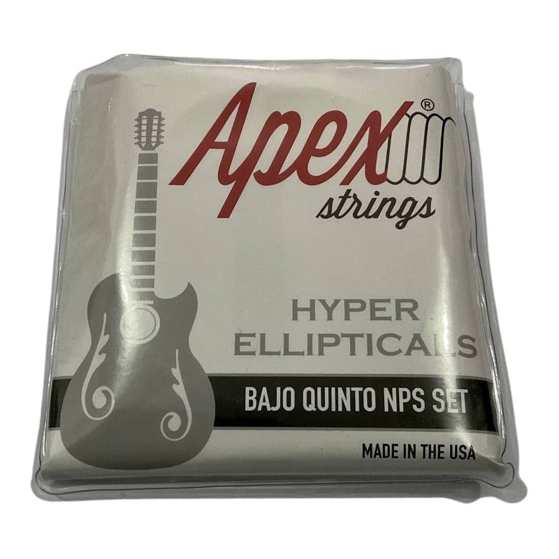 Cuerdas Para Bajo Quinto Apex Niquel Set Completo Msi