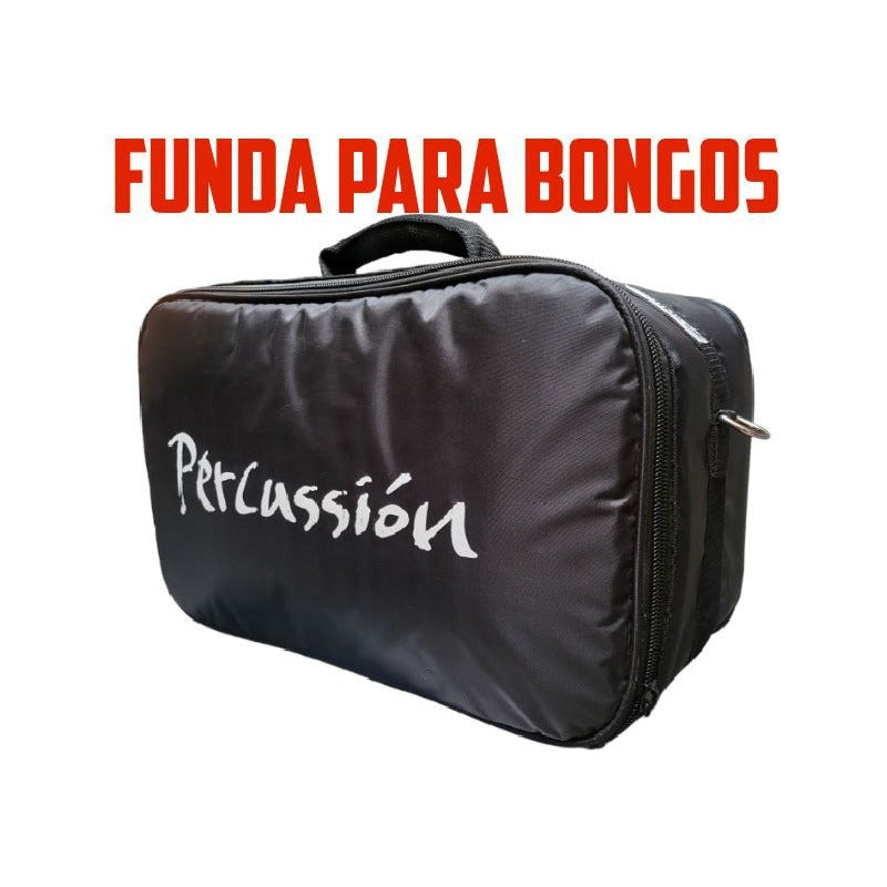 Funda Para Doble Pedal Bongos Cables Maletín Percusión