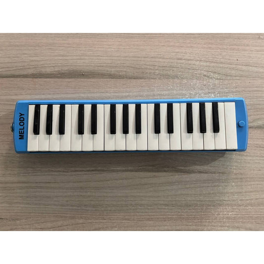 Melodica Escolar 32 Teclas Estuche Rigido Melody Azul