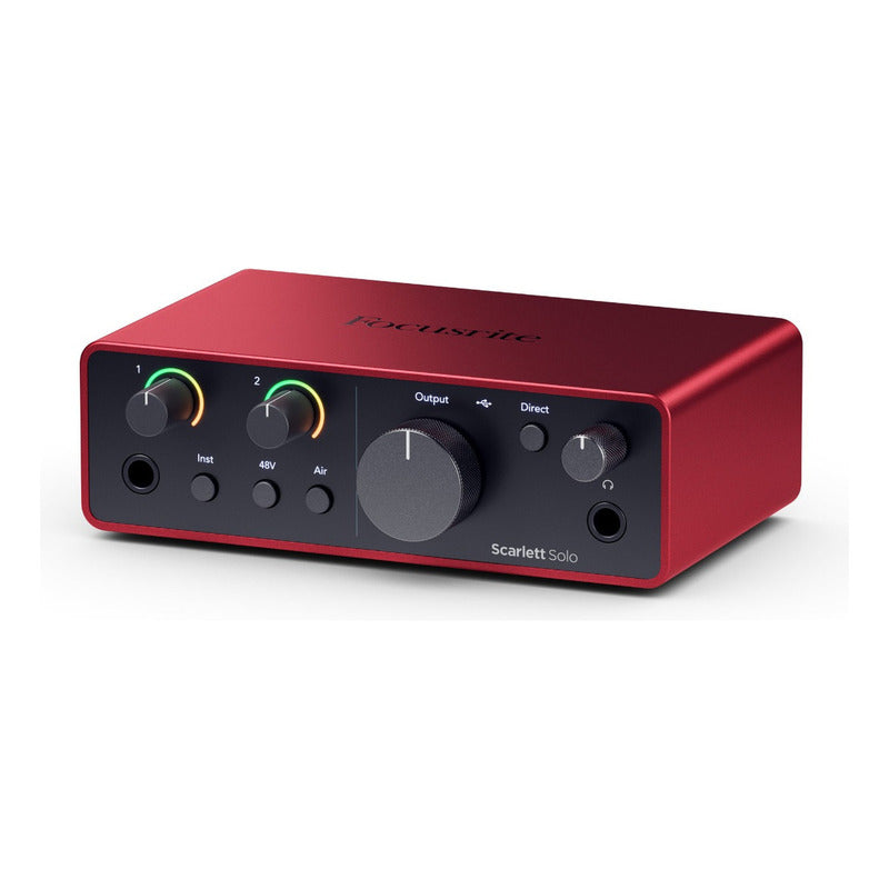 Focusrite Scarlett Solo 4ta Gen  Interfaz De Audio Usb-c