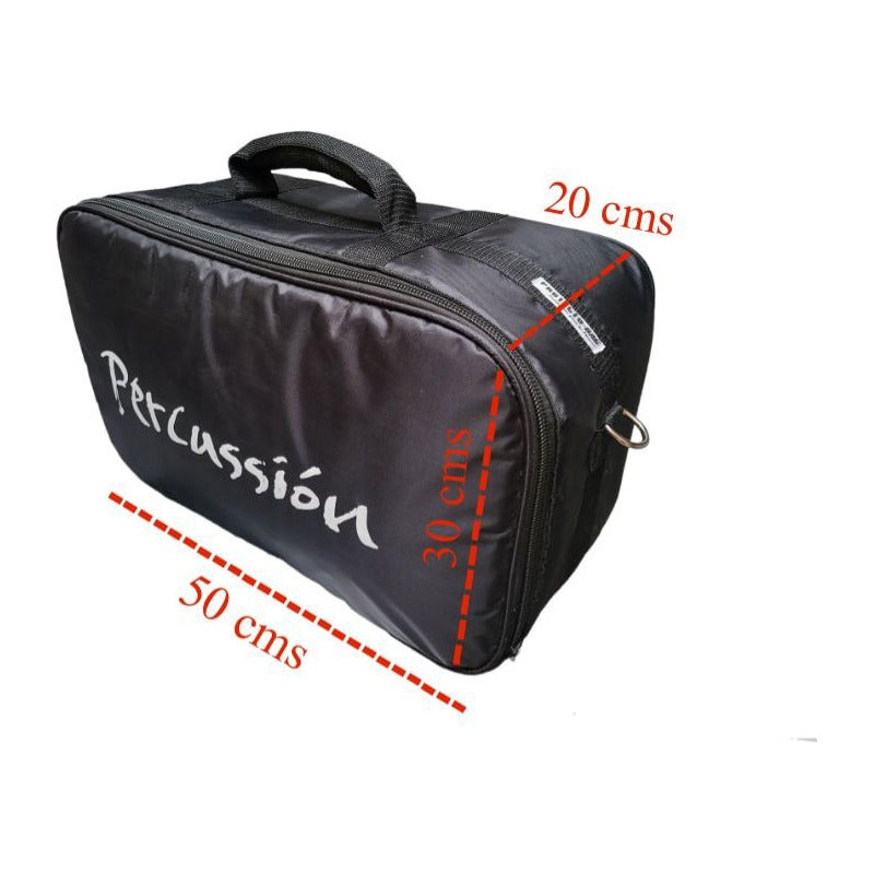 Funda Para Doble Pedal Bongos Cables Maletín Percusión