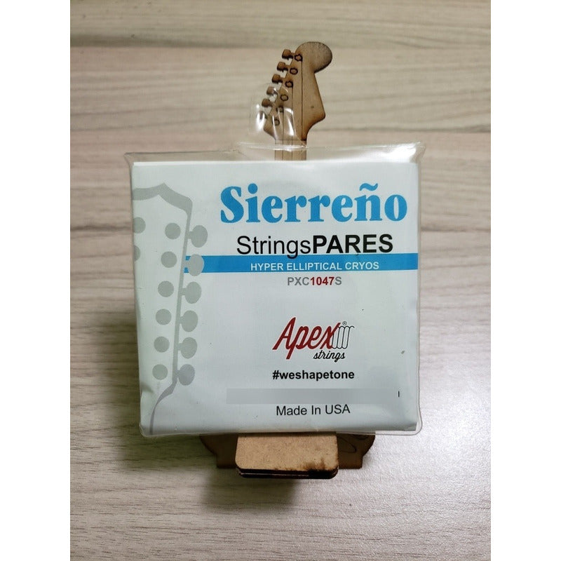 Cuerdas Pares 12 Guitarra Docerola Apex  Pxc1047s Bronce
