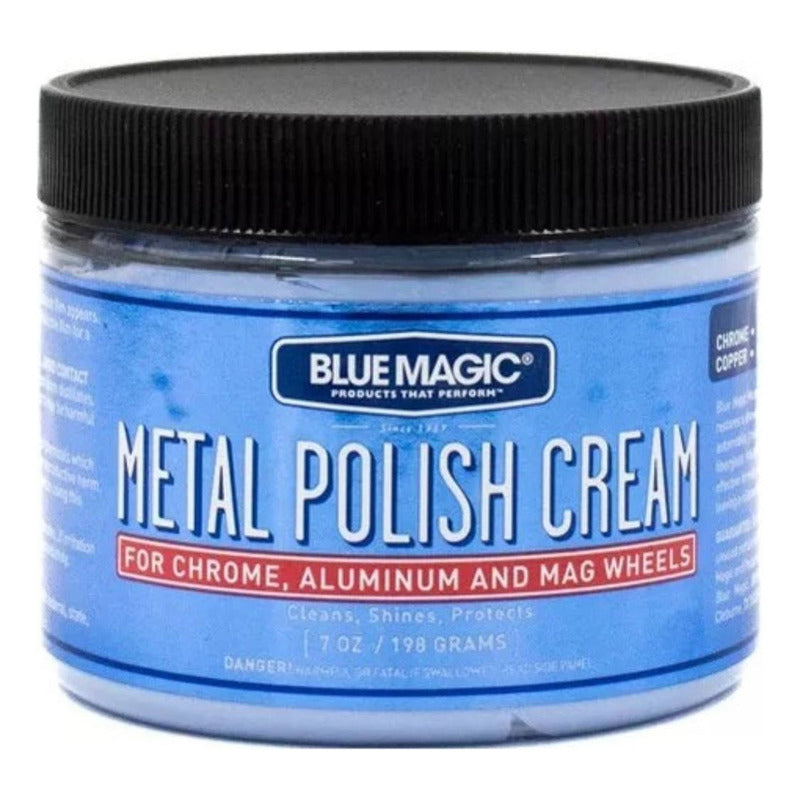 Crema Pulidora Y Abrillantador Para Metales Blue Magic Kit 3