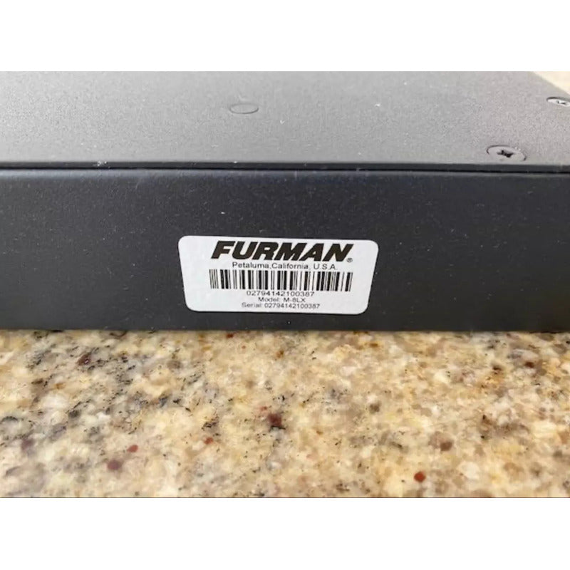 Furman M-8lx Acondicionador De Energia Supresor Picos Msi