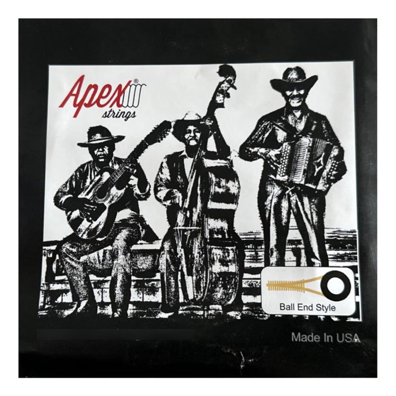 Cuerdas Apex Para Bajo Quinto Fara-fara (end Ball)