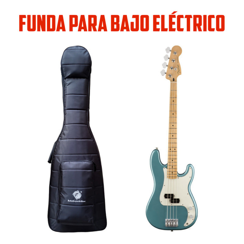 Funda Para Bajo Eléctrico Reforzada Gigbag Forro Impermeable