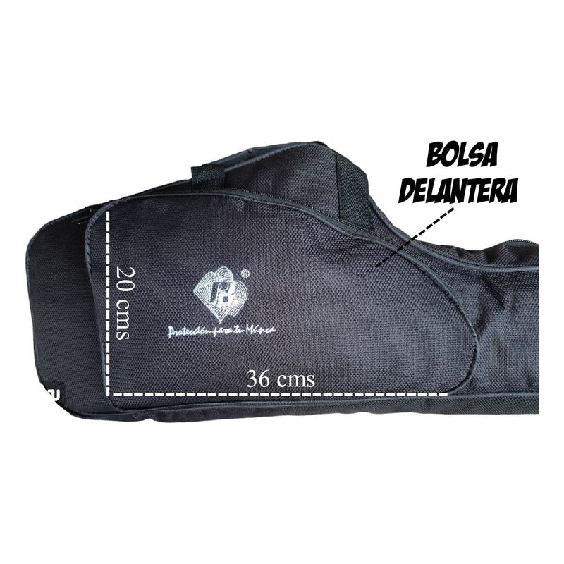 Funda Impermeable Reforzada Para Saxofón Tenor Negra