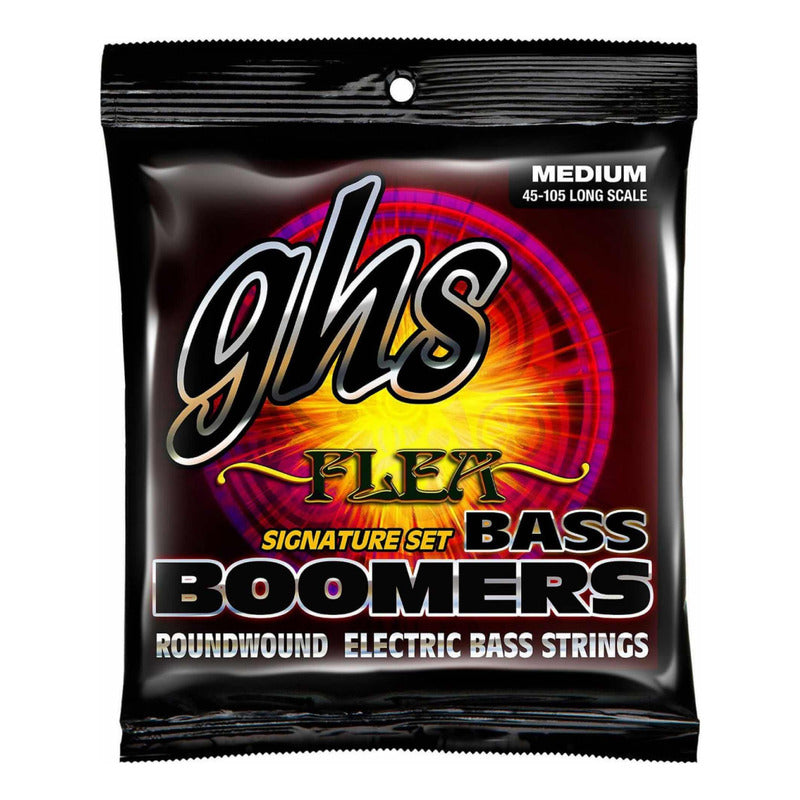 Cuerdas Para Bajó Ghs Flea Signature Boomers Bass 45 105 Msi